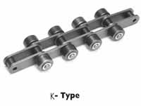 测滚子链条双节距型K-Type